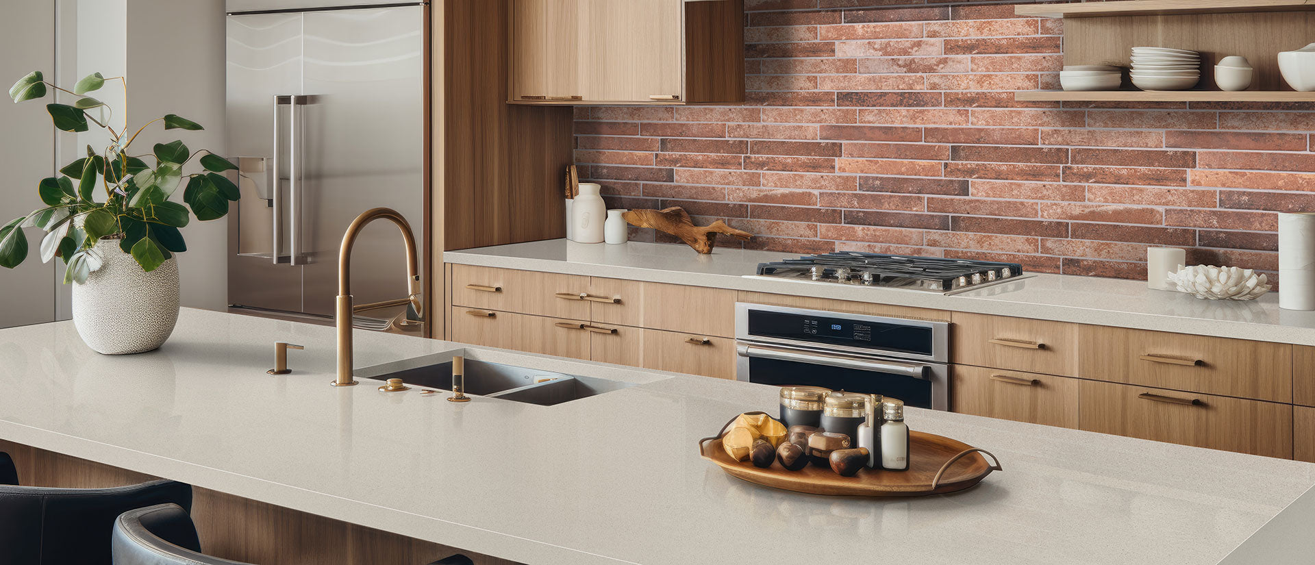 Aruca White Countertops - Shop at Home Craft Studio - 3