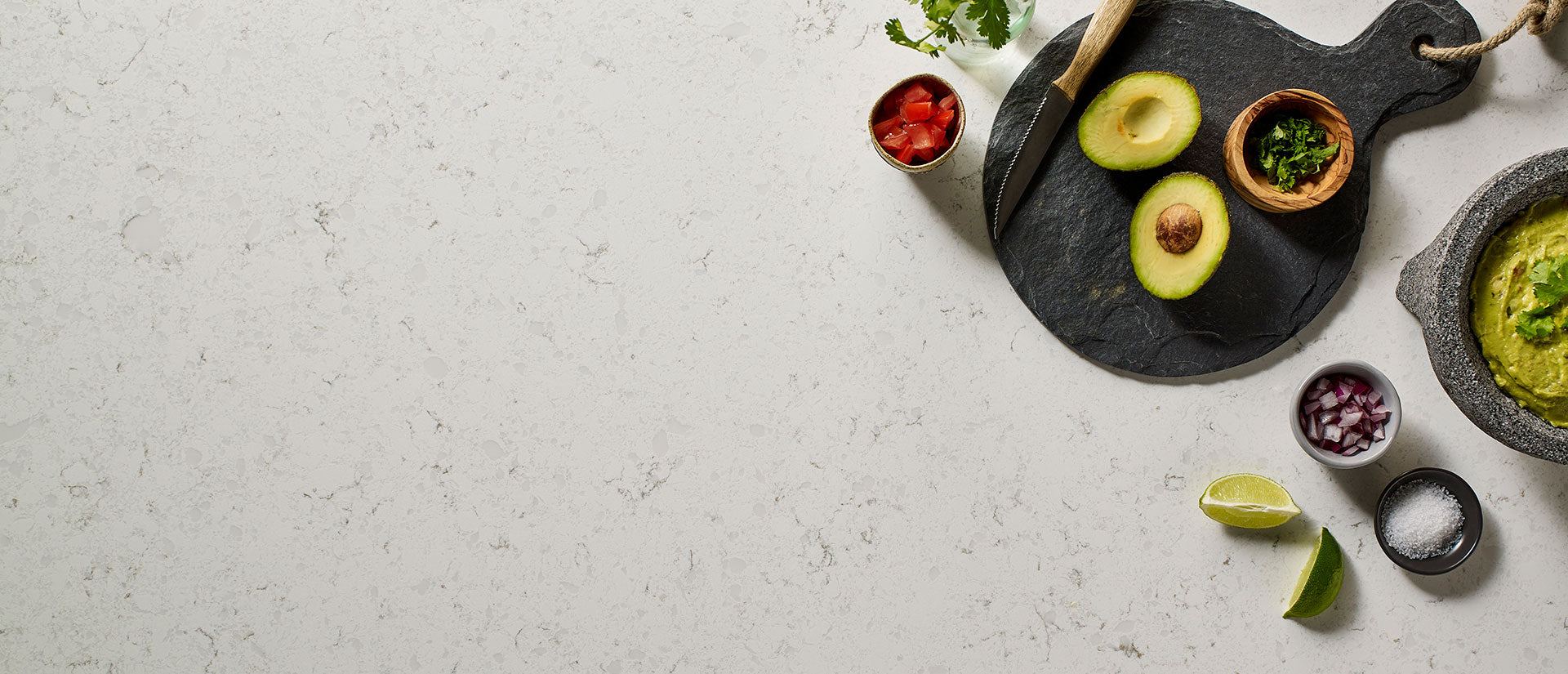 Blanca Statuarietto Countertops - Shop at Home Craft Studio - 3