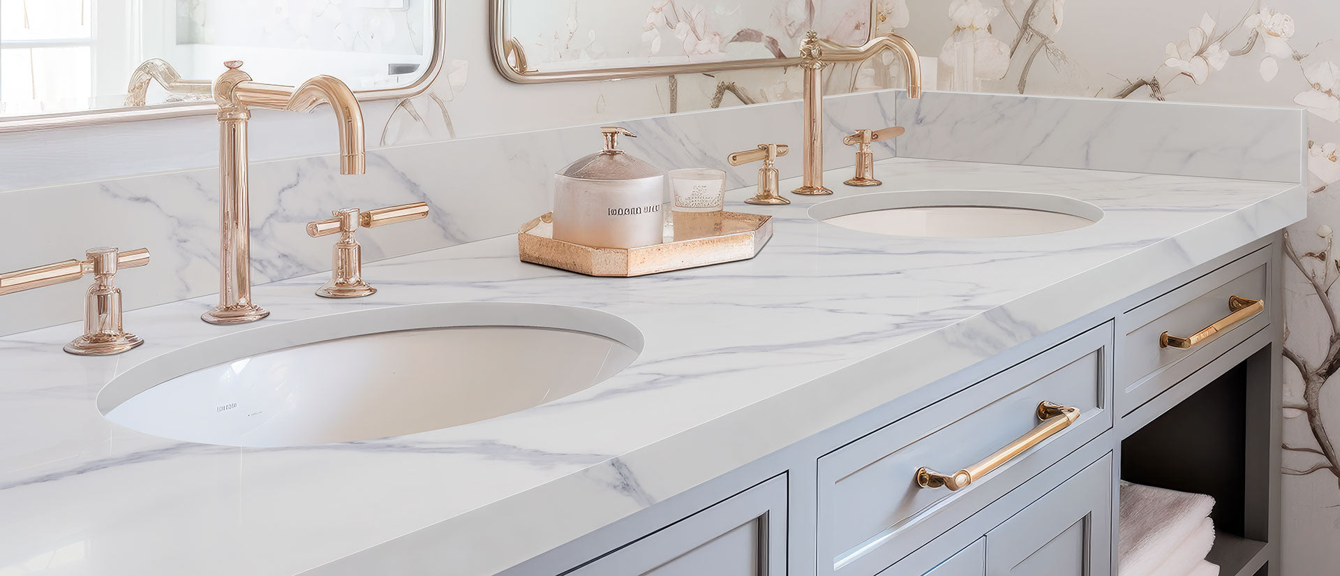 Calacatta Anava Countertops - Shop at Home Craft Studio - 5
