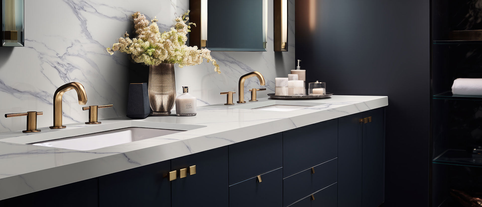 Calacatta Anava Countertops - Shop at Home Craft Studio - 7