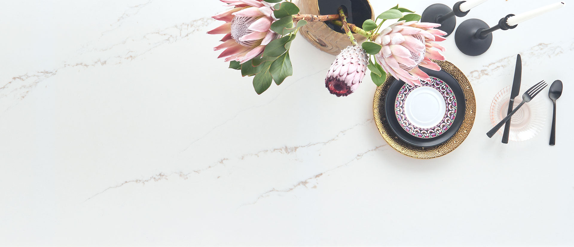 Calacatta Arno Countertops - Shop at Home Craft Studio - 3