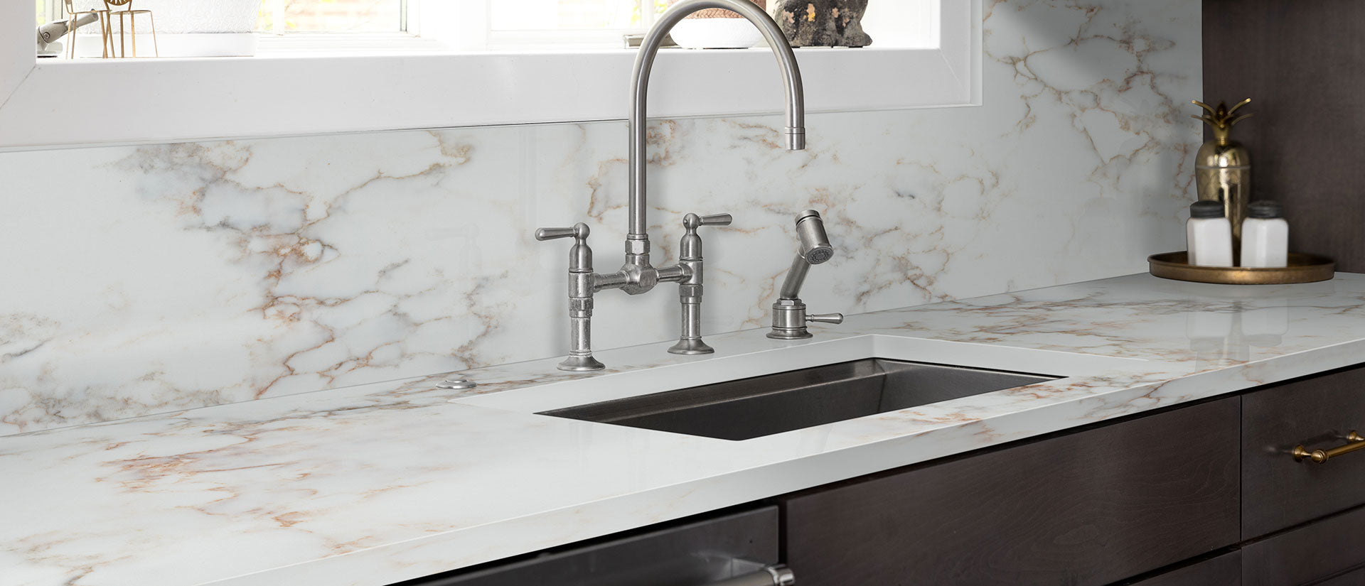 Calacatta Cinela Countertops - Shop at Home Craft Studio - 7