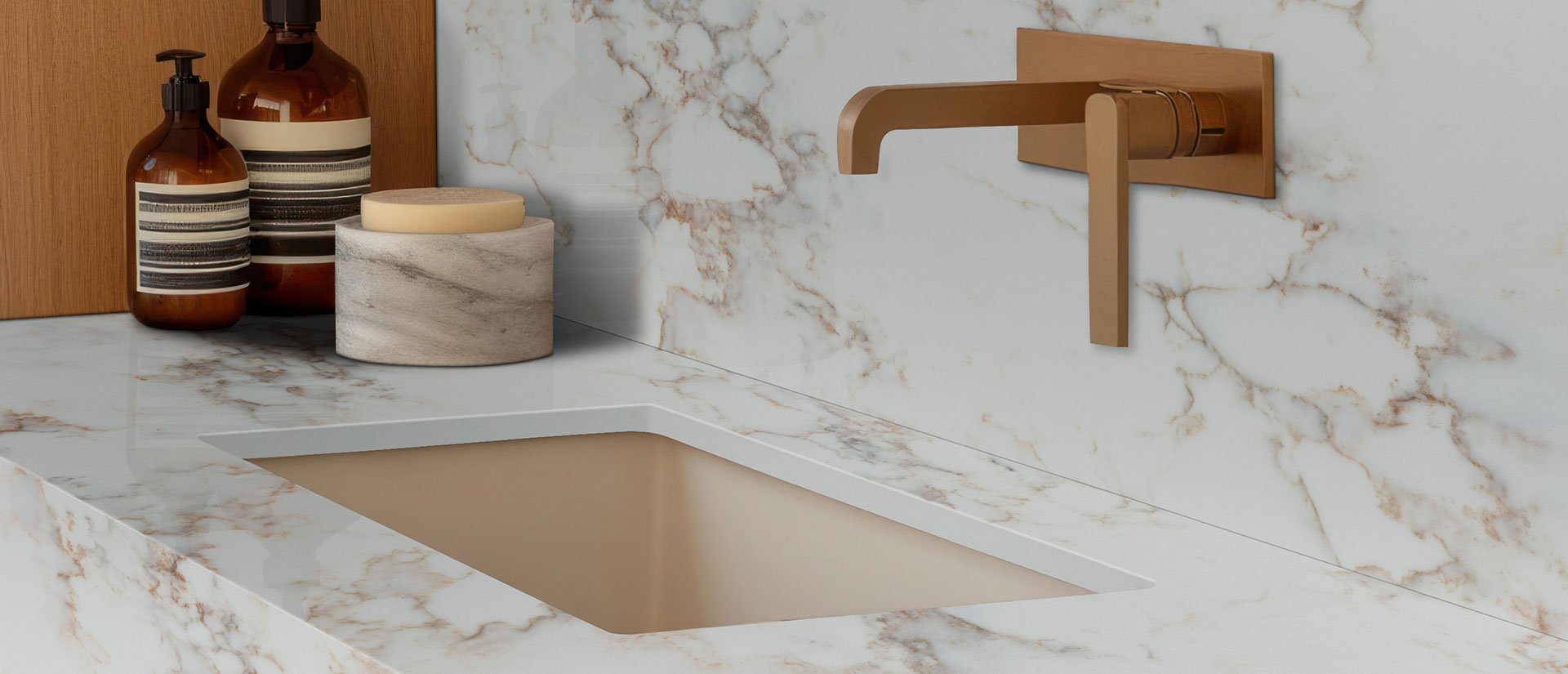 Calacatta Cinela Countertops - Shop at Home Craft Studio - 8