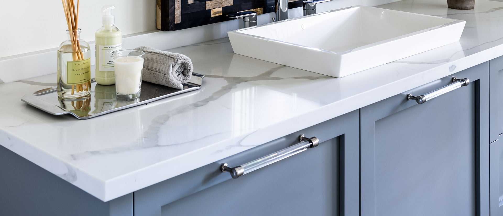Calacatta Classique Countertops - Shop at Home Craft Studio - 7