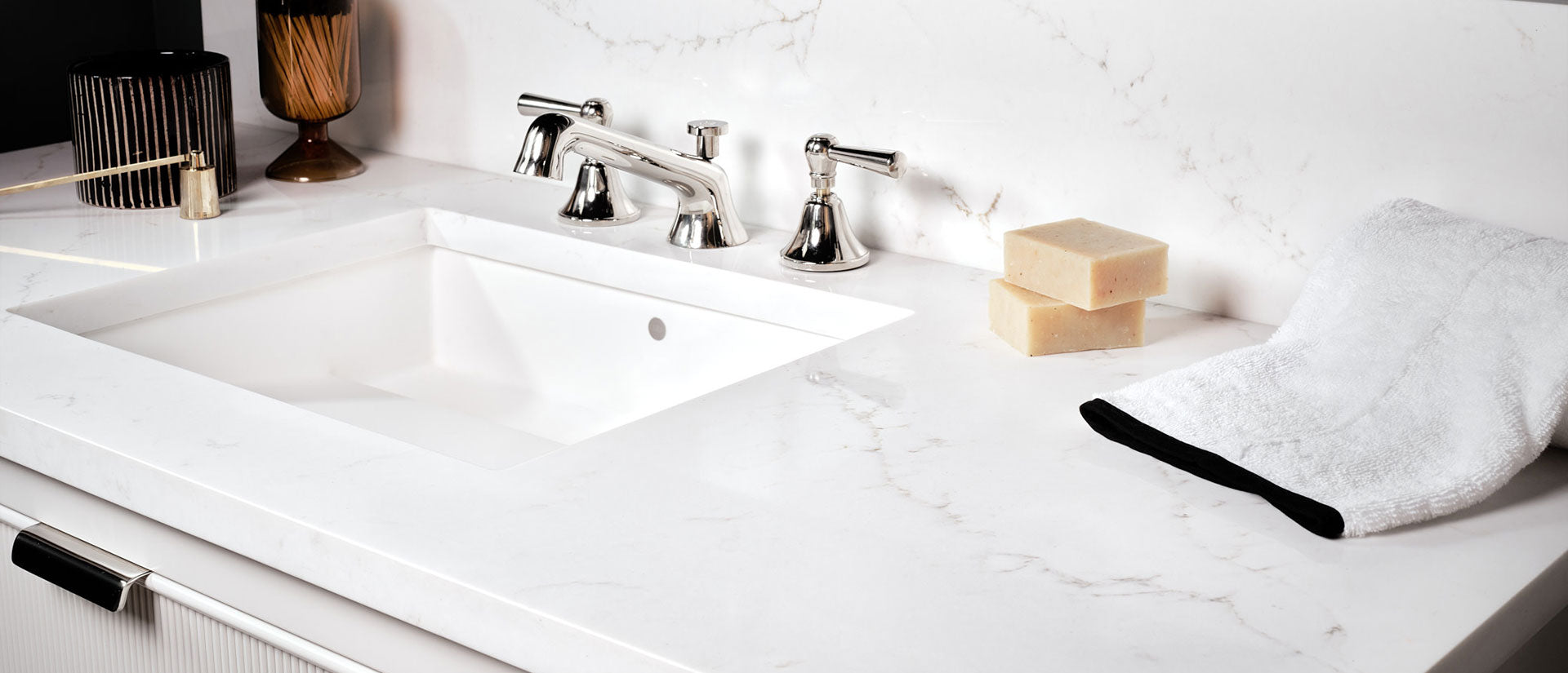 Calacatta Delios Countertops - Shop at Home Craft Studio - 4