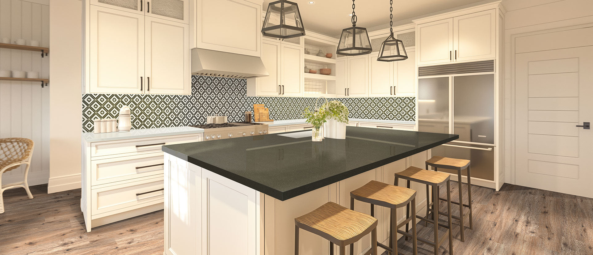 Calacatta Elysio Countertops - Shop at Home Craft Studio - 5