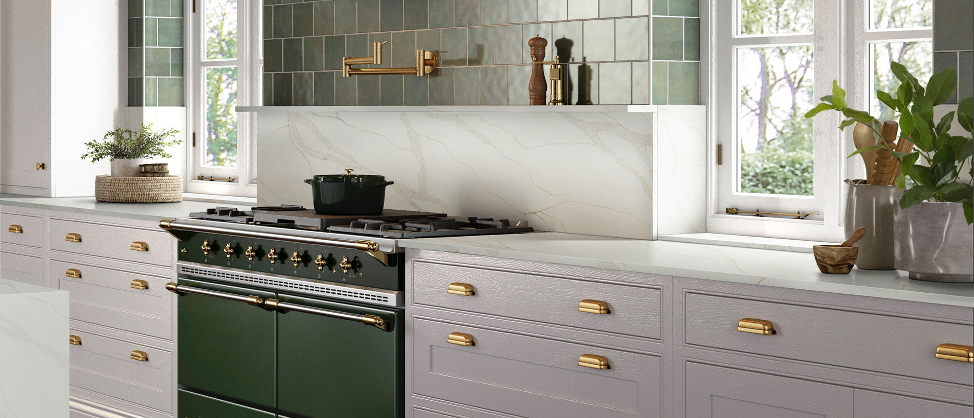 Calacatta Elysio Countertops - Shop at Home Craft Studio - 6