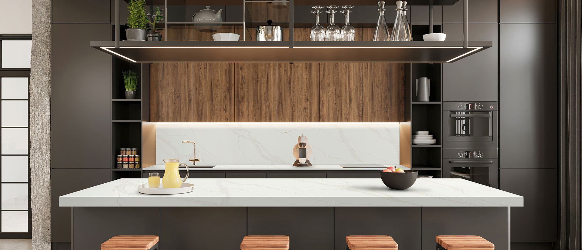Calacatta Elysio Countertops - Shop at Home Craft Studio - 7