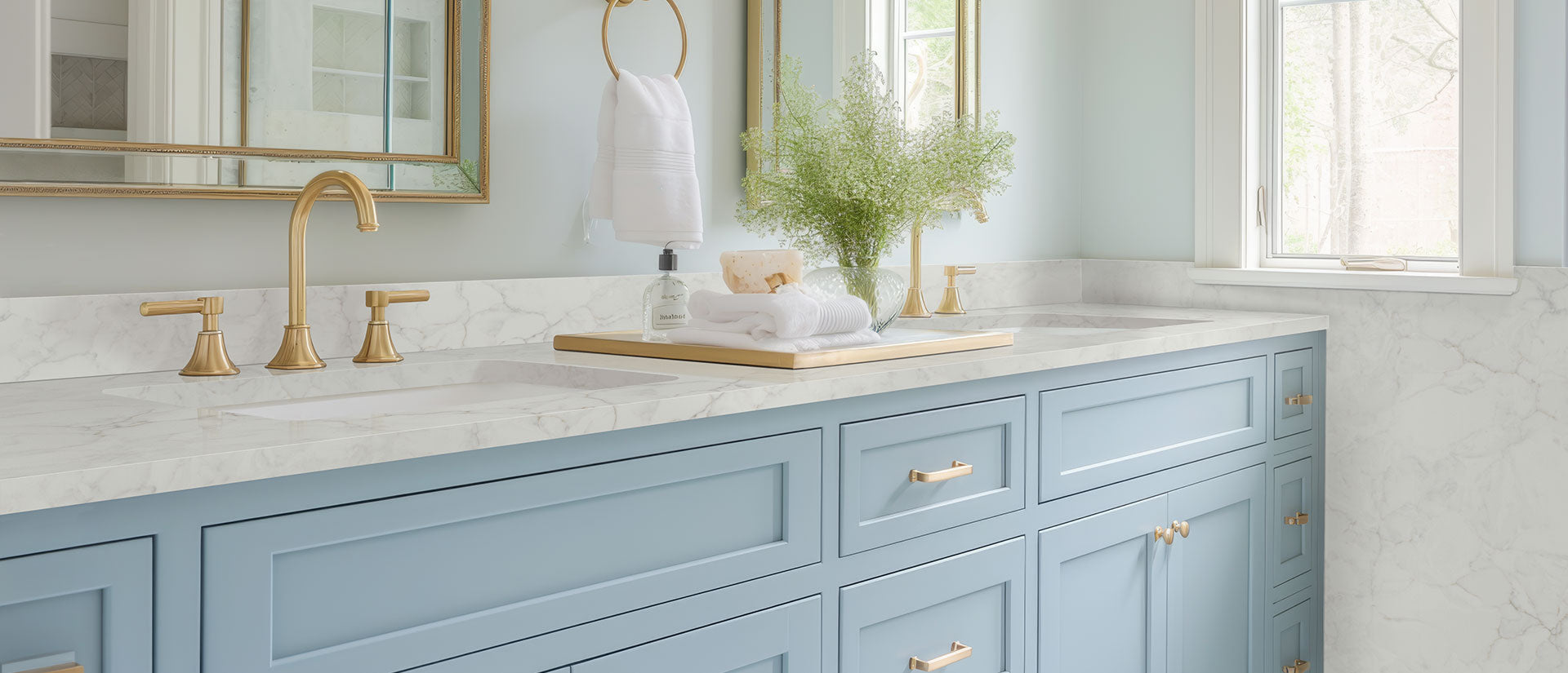 Calacatta Fioressa Countertops - Shop at Home Craft Studio - 4