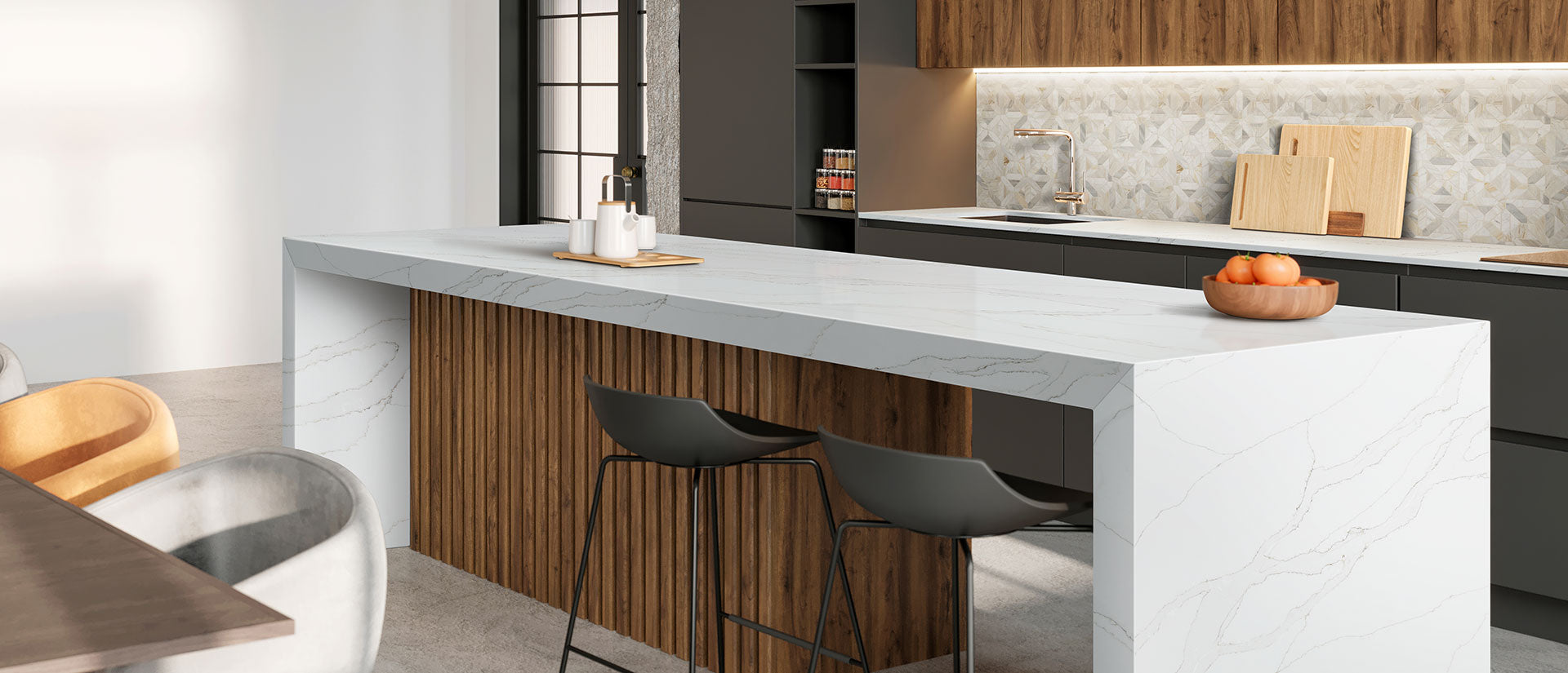 Calacatta Izaro Countertops - Shop at Home Craft Studio - 3