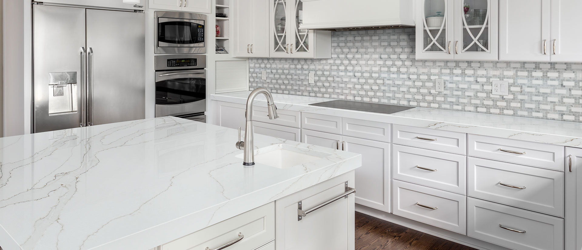 Calacatta Izaro Countertops - Shop at Home Craft Studio - 10