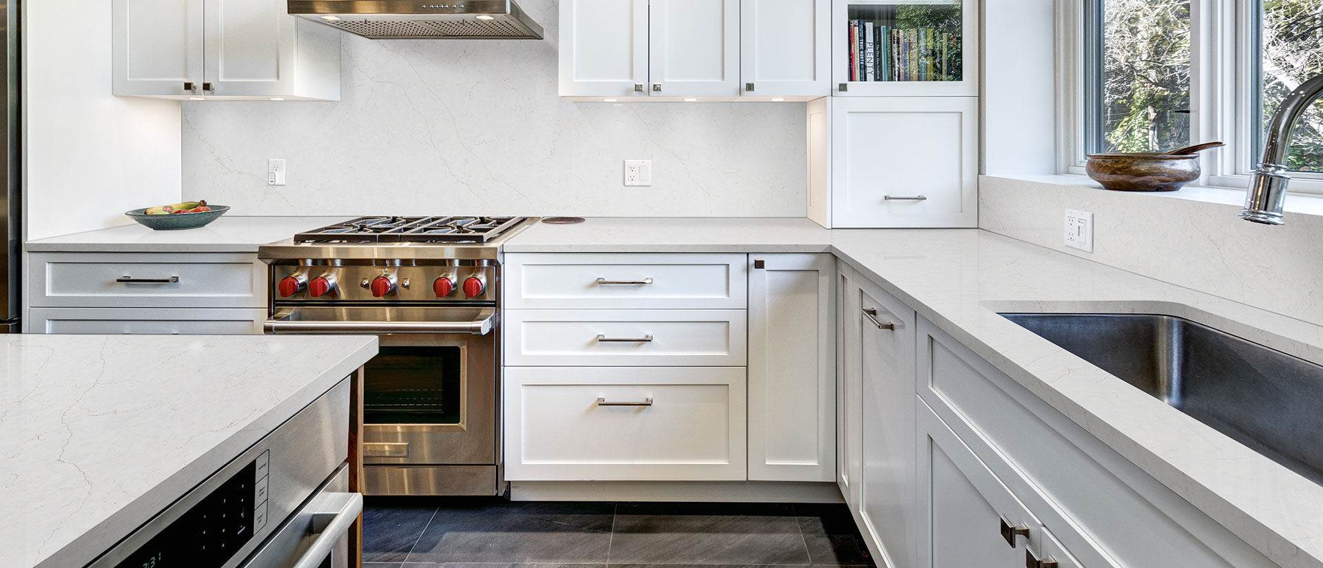 Calacatta Karmelo Countertops - Shop at Home Craft Studio - 4