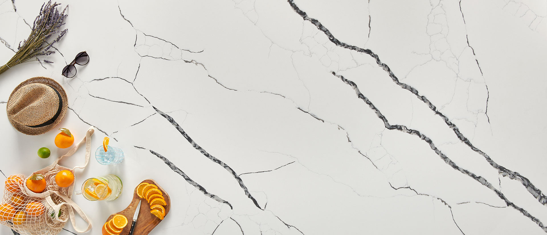 Calacatta Laza Night Countertops - Shop at Home Craft Studio - 3