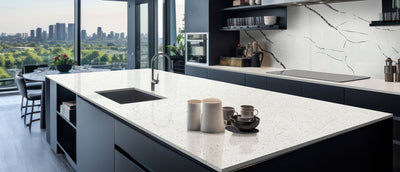 Calacatta Laza Night Countertops - Shop at Home Craft Studio - 4