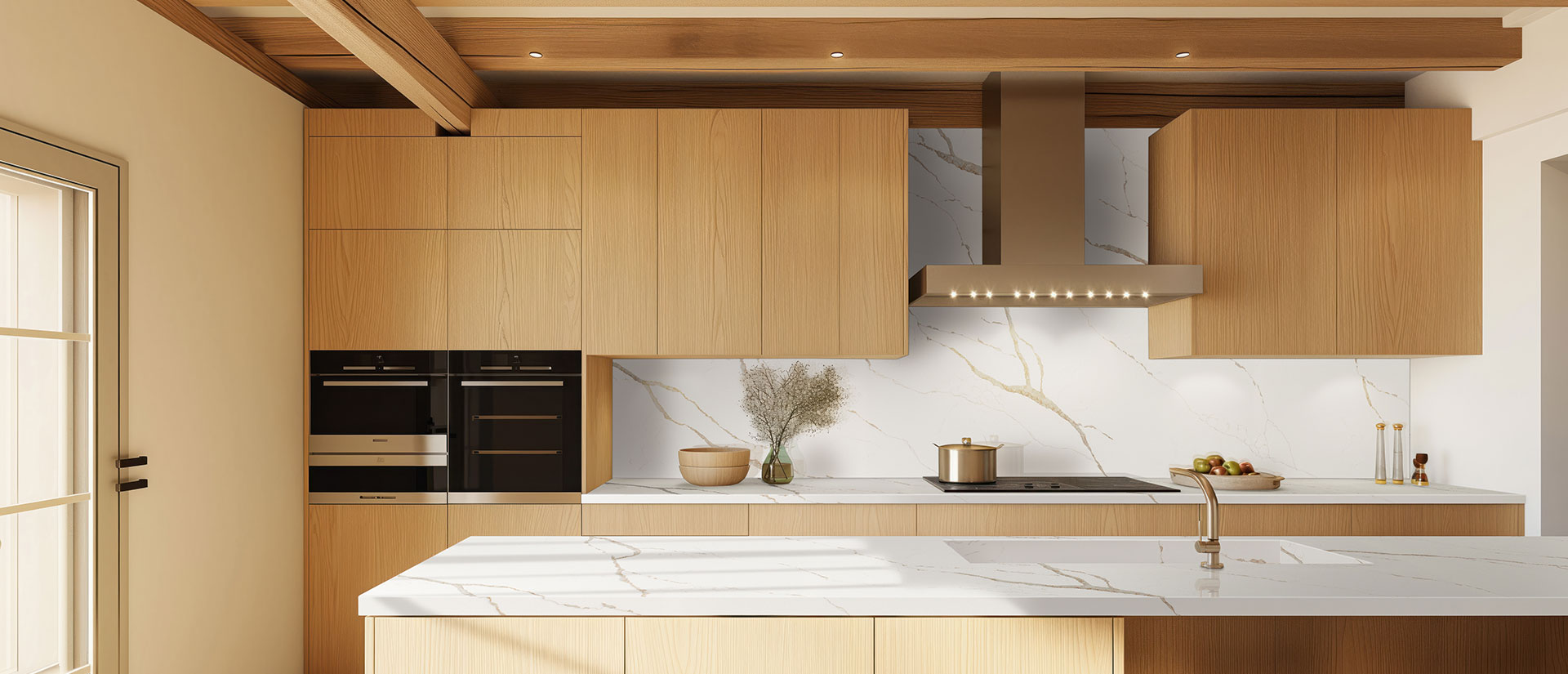 Calacatta Laza Oro Countertops - Shop at Home Craft Studio - 4