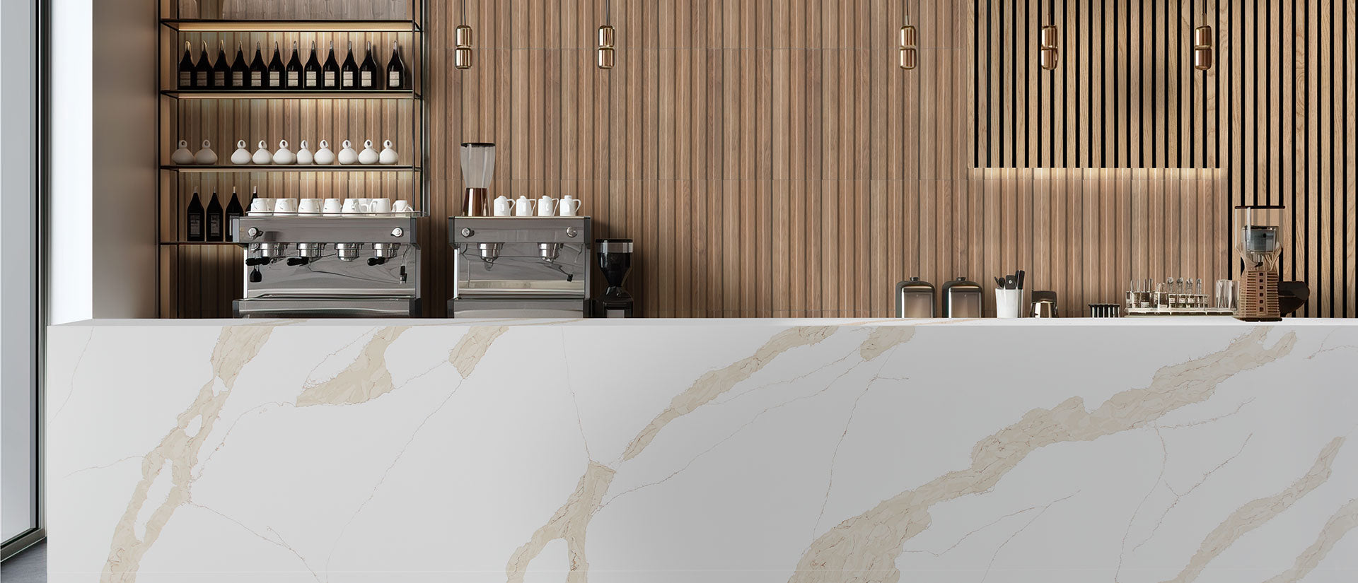 Calacatta Leon Gold Countertops - Shop at Home Craft Studio - 4