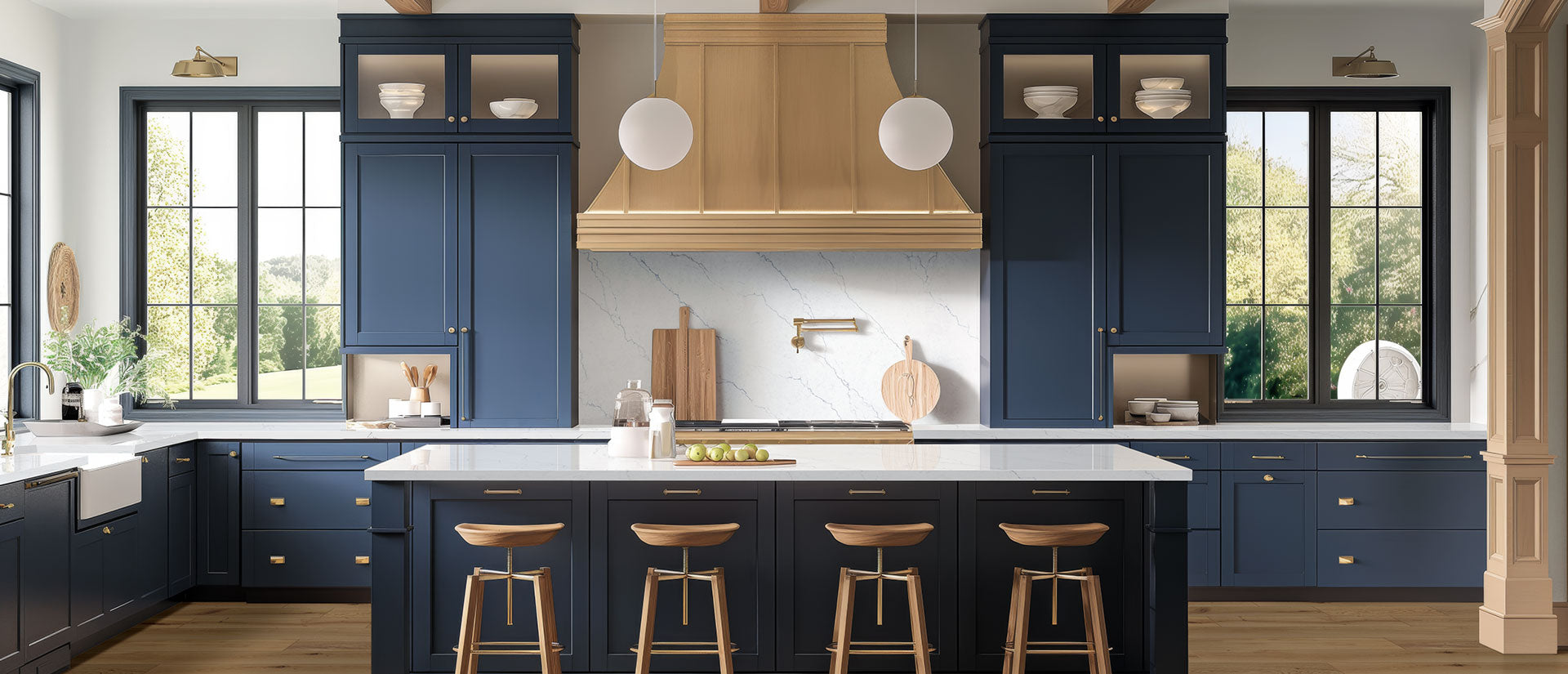Calacatta Miraggio Cielo Countertops - Shop at Home Craft Studio - 4