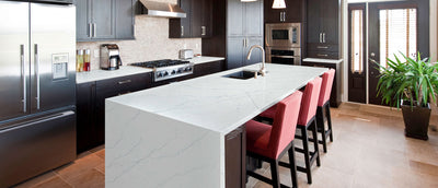 Calacatta Miraggio Cielo Countertops - Shop at Home Craft Studio - 8