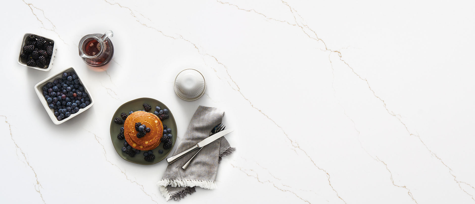 Calacatta Miraggio Gold Countertops - Shop at Home Craft Studio - 2