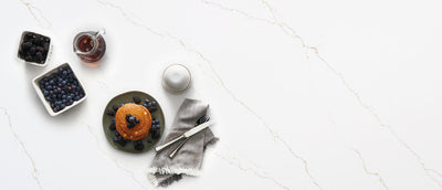 Calacatta Miraggio Gold Countertops - Shop at Home Craft Studio - 2