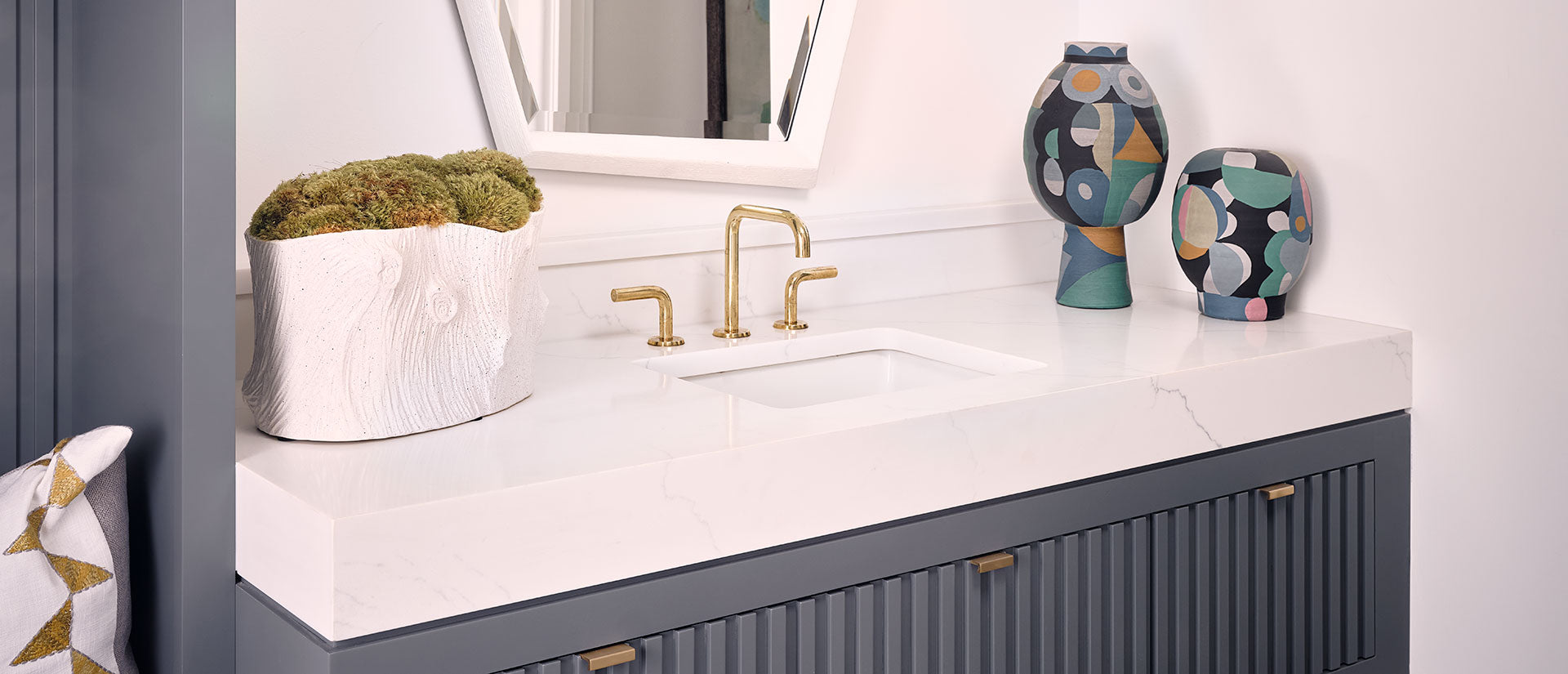 Calacatta Miraggio Countertops - Shop at Home Craft Studio - 6