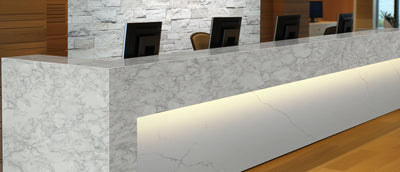 Calacatta Ocellio Countertops - Shop at Home Craft Studio - 3
