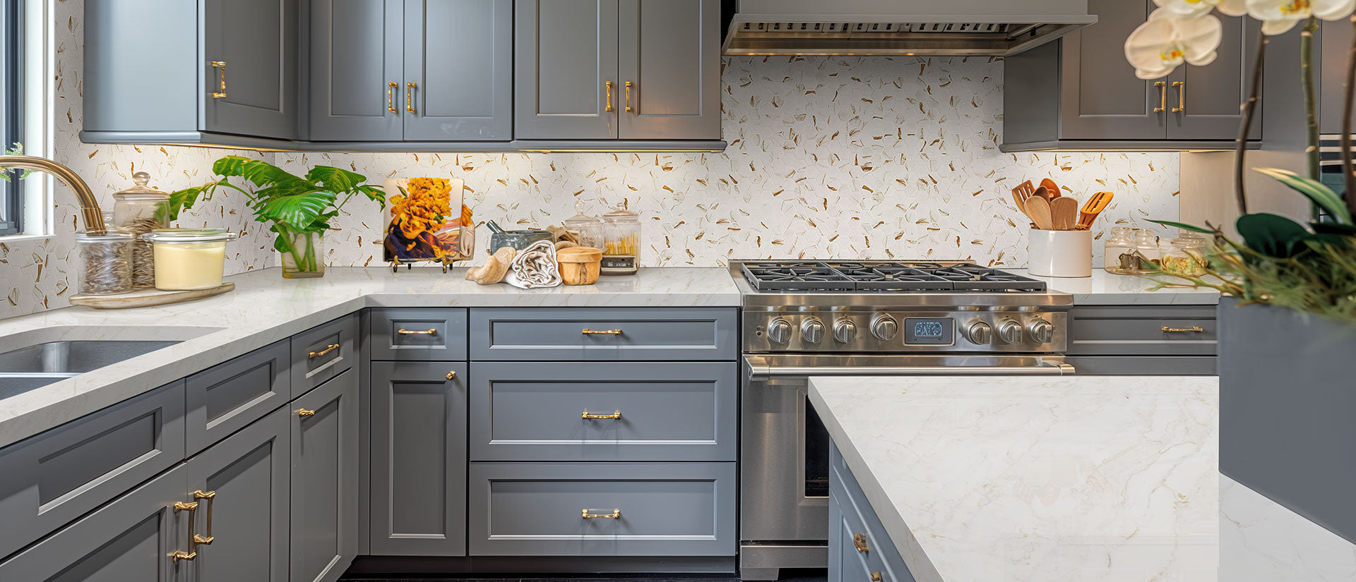 Calacatta Premata Countertops - Shop at Home Craft Studio - 5