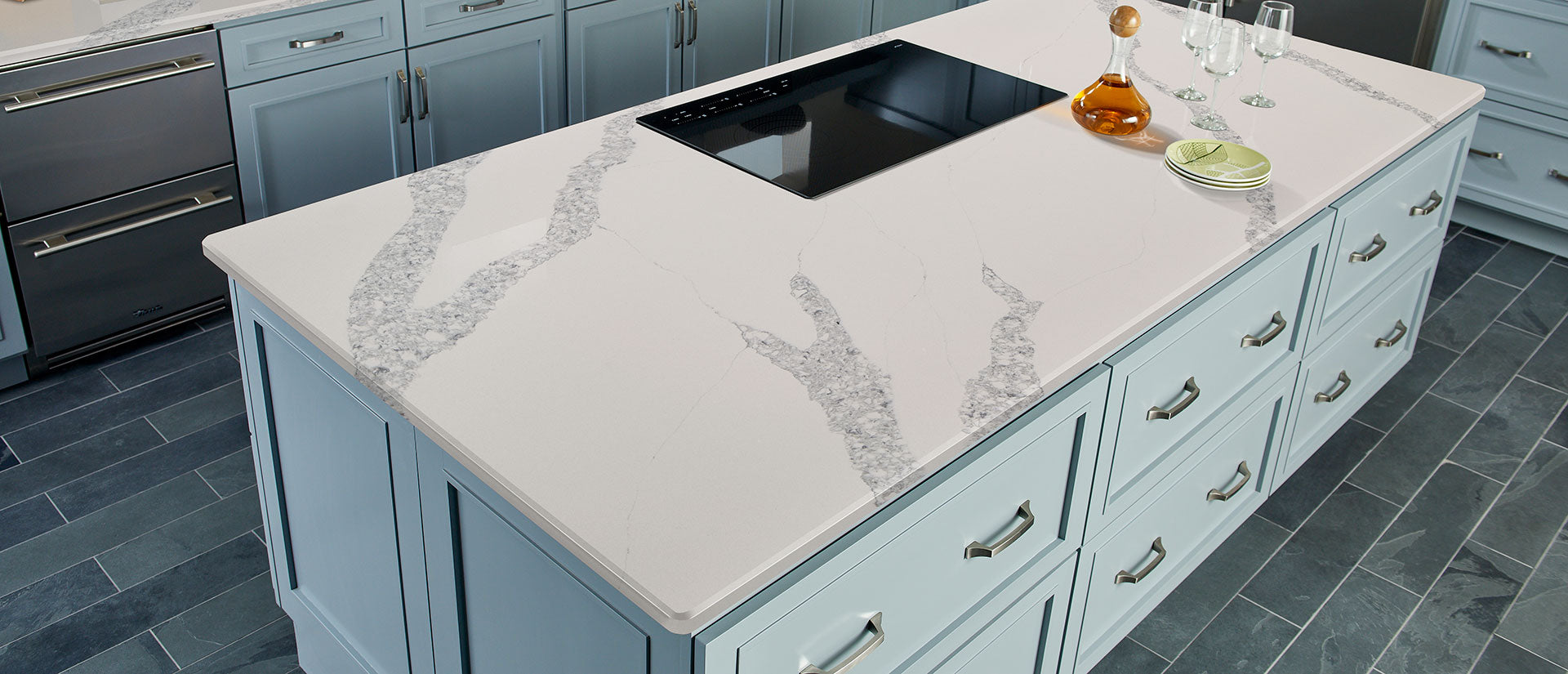 Calacatta Venice Countertops - Shop at Home Craft Studio - 4