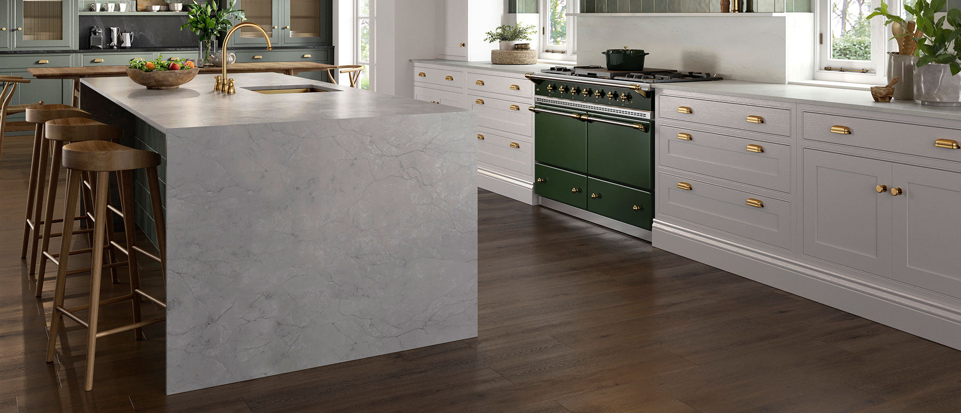 Calacatta Versailles Countertops - Shop at Home Craft Studio - 5