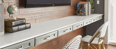 Carrara Delphi Countertops - Shop at Home Craft Studio - 5