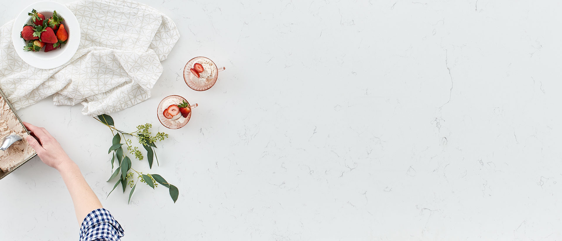 Carrara Morro Countertops - Shop at Home Craft Studio - 2
