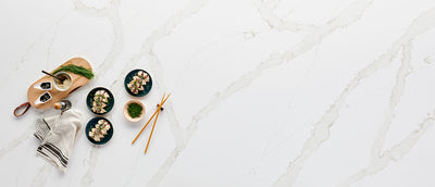 MSI Calacatta Goa Quartz Countertop Countertops - Shop at Home Craft Studio - 3