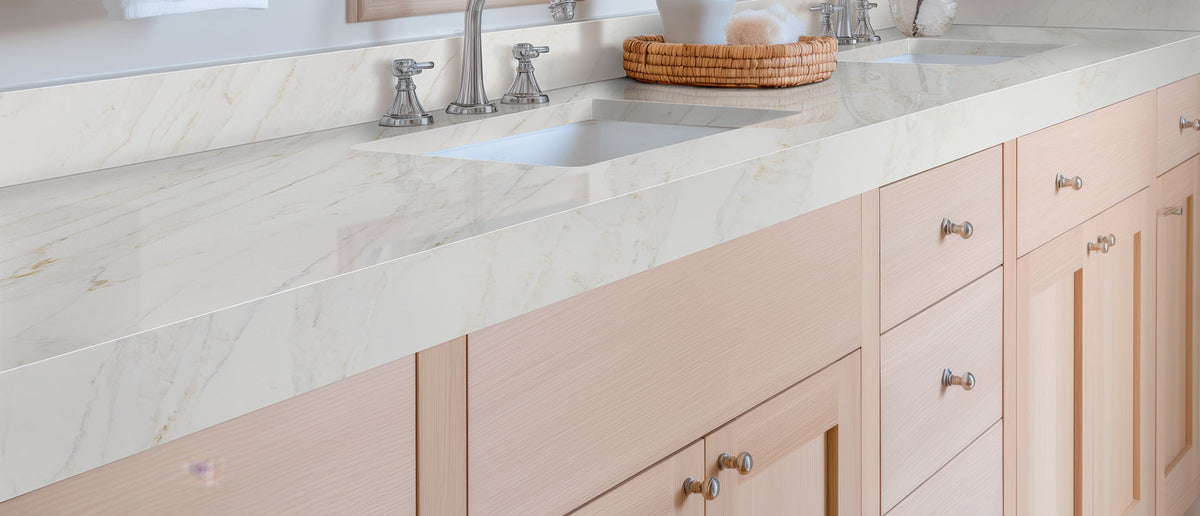 MSI Calacatta Premata Quartz Countertop Countertops - Shop at Home Craft Studio - 4