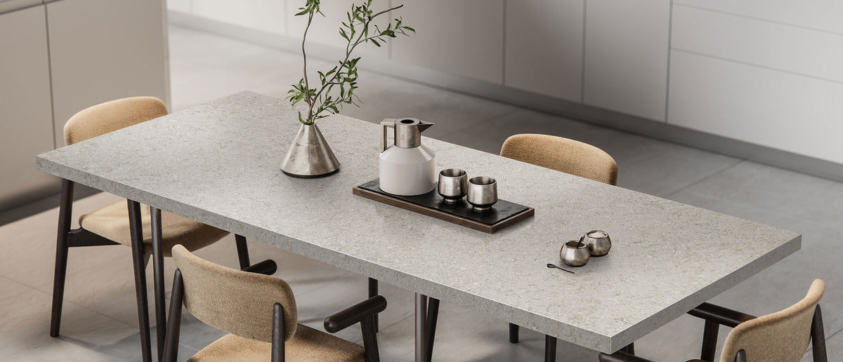MSI Gray Lagoon Quartz Countertop Countertops - Shop at Home Craft Studio - 11
