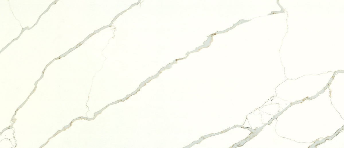 MSI New Calacatta Laza Gold Quartz Countertop Countertops - Shop at Home Craft Studio - 2