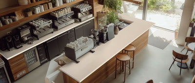 MSI Pebble Rock Quartz Countertop Countertops - Shop at Home Craft Studio - 4
