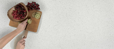MSI Sparkling White Quartz Countertop Countertops - Shop at Home Craft Studio - 3