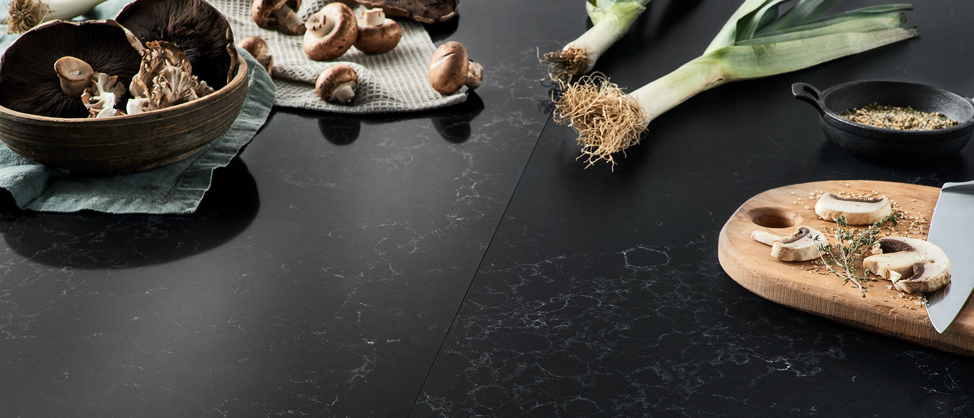 Midnight Corvo Countertops - Shop at Home Craft Studio - 4