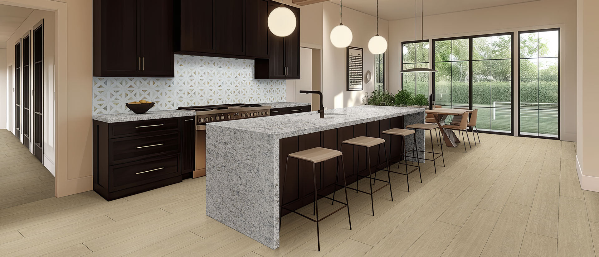 Montclair White Countertops - Shop at Home Craft Studio - 6