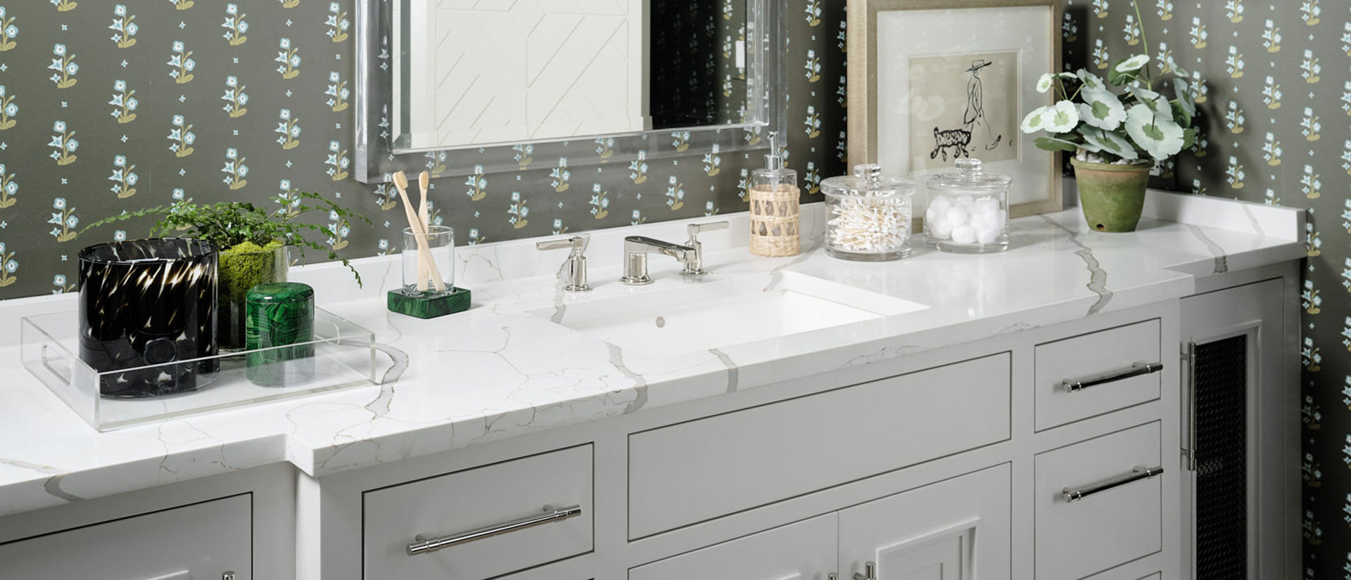 New Calacatta Laza Gold Countertops - Shop at Home Craft Studio - 7