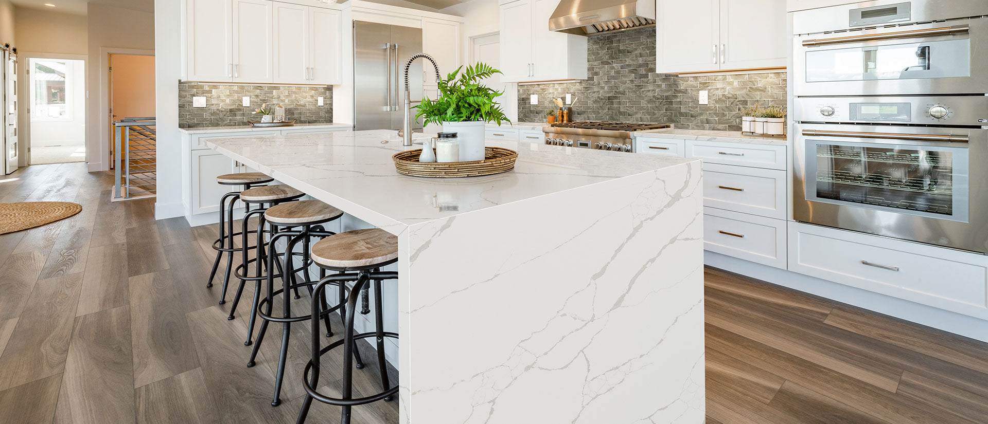 New Calacatta Laza Countertops - Shop at Home Craft Studio - 8
