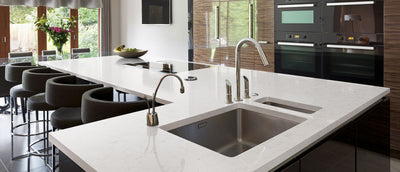 New Carrara Marmi Countertops - Shop at Home Craft Studio - 3