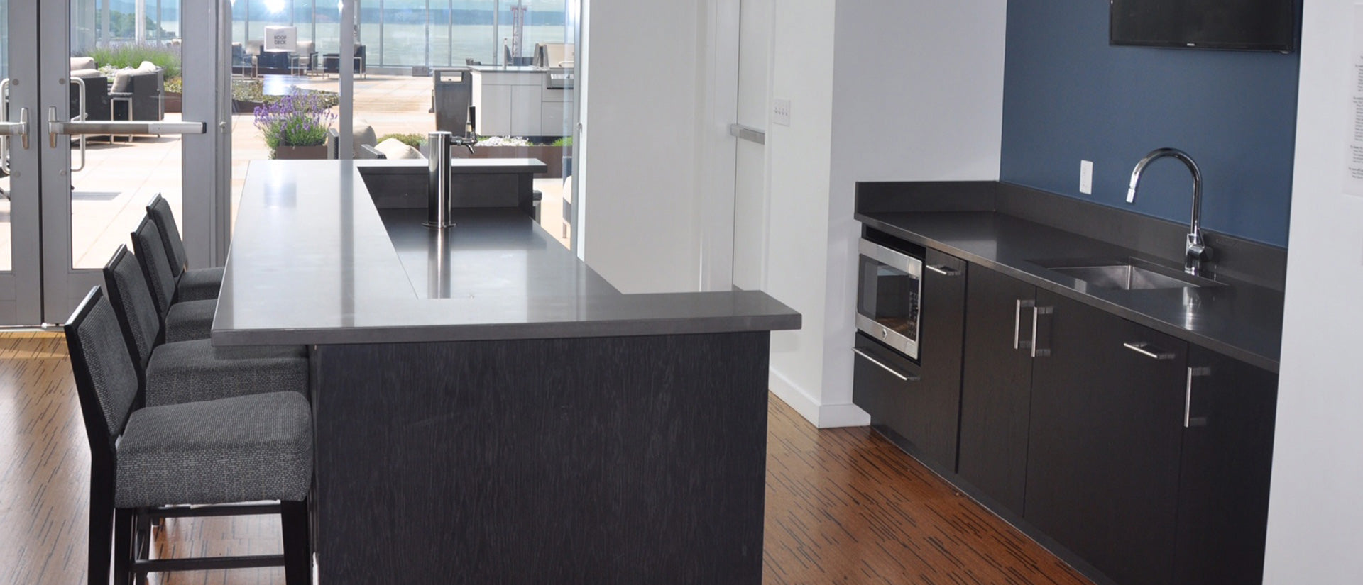 Shadow Gray Countertops - Shop at Home Craft Studio - 5