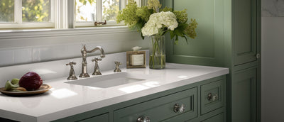 Snow White Countertops - Shop at Home Craft Studio - 5