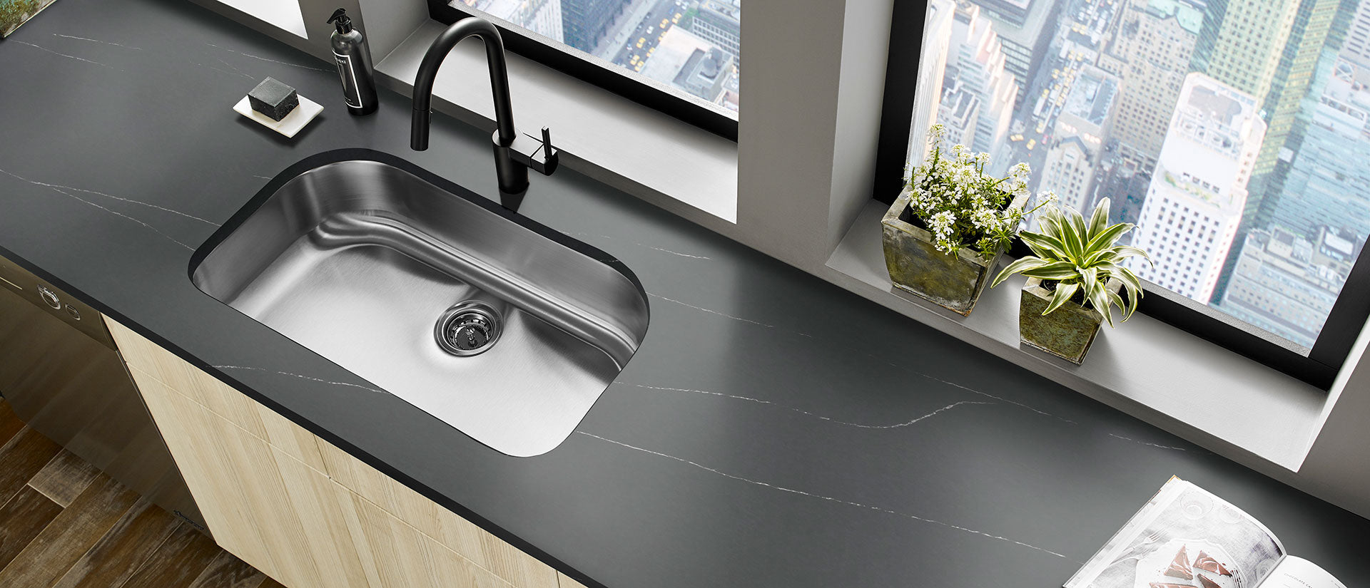Soapstone Metropolis Countertops - Shop at Home Craft Studio - 5
