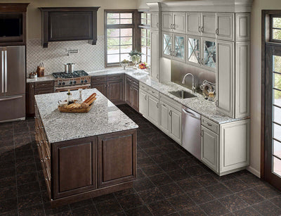 TAN BROWN 12X12 POLISHED Granite Tile - Shop at Home Craft Studio - 7