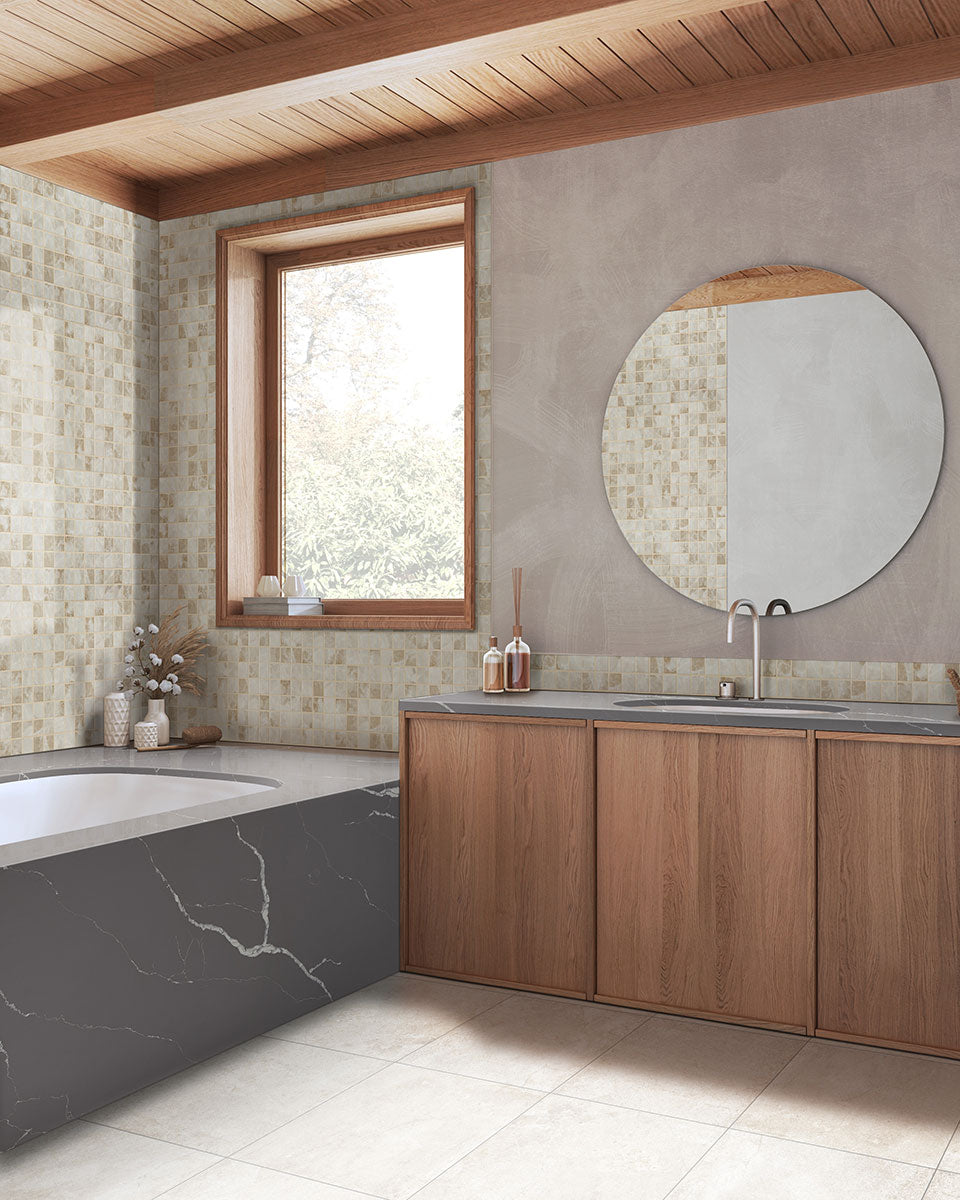TERRA ONYX MATTE 2X2 Mosaic, Floor or Wall Tile - Shop at Home Craft Studio - 5