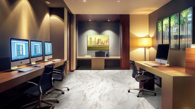 TRECENTO CALACATTA VENOSA GOLD 12x24 Luxury Vinyl Tile - Shop at Home Craft Studio - 2