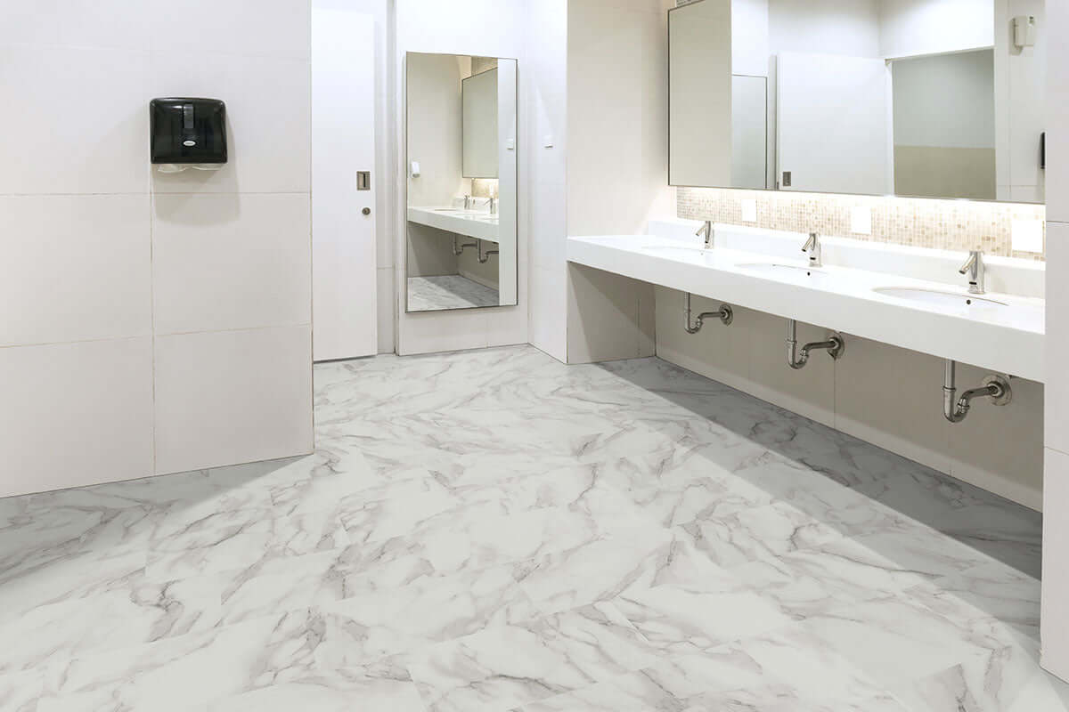 TRECENTO CALACATTA VENOSA GOLD 12x24 Luxury Vinyl Tile - Shop at Home Craft Studio - 4