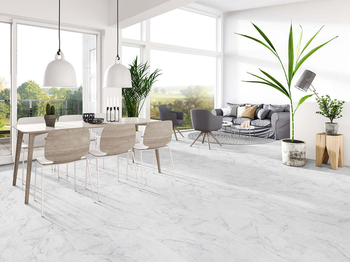 TRECENTO CARRARA AVELL 12x24 Luxury Vinyl Tile - Shop at Home Craft Studio - 4